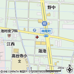 ＮＴＰ名古屋トヨペット　津島店周辺の地図