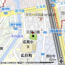 愛知県名古屋市中川区西日置町10丁目237周辺の地図