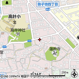 愛知県名古屋市名東区高針4丁目503周辺の地図