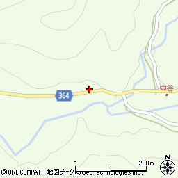 京都府南丹市日吉町中世木日吉前周辺の地図
