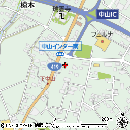 セブンイレブン豊田市中山インター店周辺の地図
