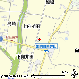 愛知県豊田市加納町上向イ田周辺の地図