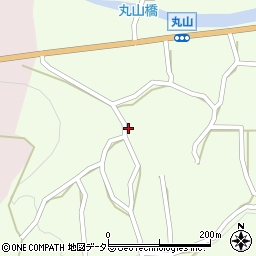 鳥取県日野郡日南町丸山2519周辺の地図