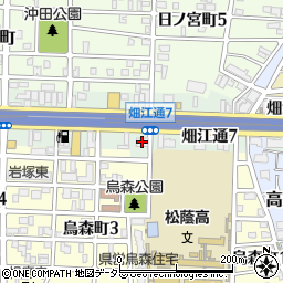 宝マンション岩塚周辺の地図