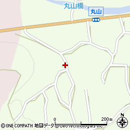 鳥取県日野郡日南町丸山846周辺の地図