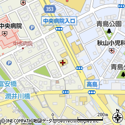 あさくま富士店周辺の地図