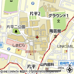 愛知淑徳大学　長久手キャンパス周辺の地図