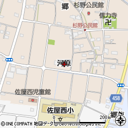 〒496-0903 愛知県愛西市内佐屋町の地図