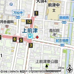 名探本社ビル周辺の地図