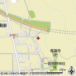 兵庫県丹波市氷上町横田218周辺の地図