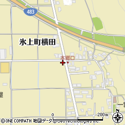 兵庫県丹波市氷上町横田265周辺の地図