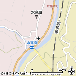 静岡県浜松市天竜区水窪町奥領家2529周辺の地図