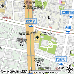 名古屋スポーツセンター周辺の地図