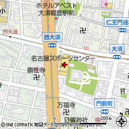 名古屋スポーツセンター周辺の地図