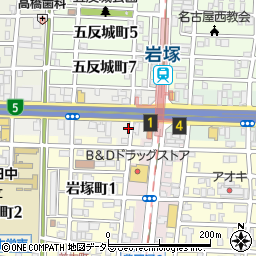 愛知県名古屋市中村区岩塚本通1丁目40周辺の地図