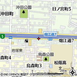 愛知県名古屋市中村区畑江通8丁目周辺の地図