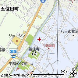 滋賀県東近江市五個荘小幡町767周辺の地図