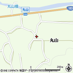 鳥取県日野郡日南町丸山2271周辺の地図