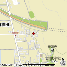 兵庫県丹波市氷上町横田229周辺の地図