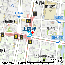 愛知県名古屋市中区大須4丁目13-41周辺の地図