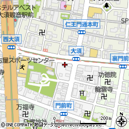 中埜仏壇店２号館周辺の地図
