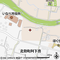 三重県いなべ市北勢町飯倉228周辺の地図