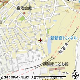 千葉県勝浦市新官966-24周辺の地図