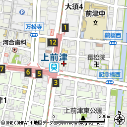 愛知県名古屋市中区大須4丁目13-43周辺の地図