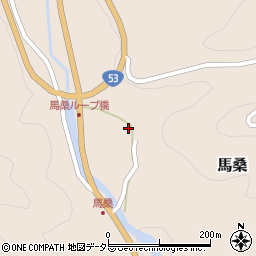 岡山県勝田郡奈義町馬桑393周辺の地図