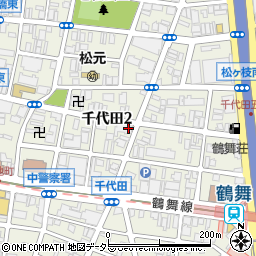 ライオンズマンション鶴舞周辺の地図