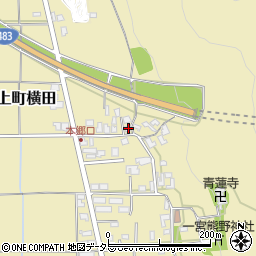 兵庫県丹波市氷上町横田180周辺の地図
