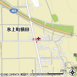 兵庫県丹波市氷上町横田171周辺の地図