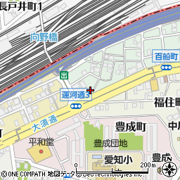 愛知県名古屋市中川区百船町29-4周辺の地図
