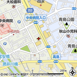 スシロー富士高島店周辺の地図