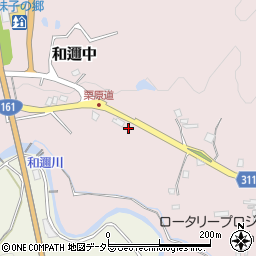 滋賀県大津市和邇中543周辺の地図