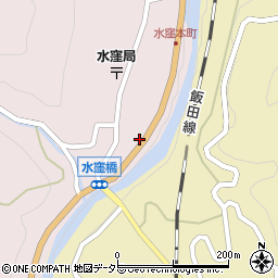 静岡県浜松市天竜区水窪町奥領家2525周辺の地図