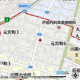 有限会社松井工業周辺の地図