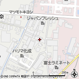 静岡県富士市比奈337周辺の地図