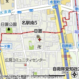 〒454-0004 愛知県名古屋市中川区西日置の地図