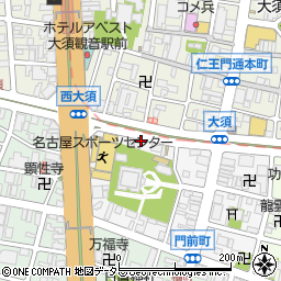 ＰＡＲＫ　ＩＮＮ大須通り駐車場周辺の地図