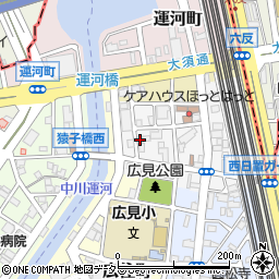 愛知県名古屋市中川区西日置町10丁目218周辺の地図