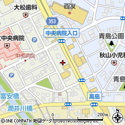 株式会社魚河岸丸天　富士店周辺の地図