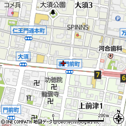 加藤洗工店周辺の地図