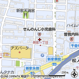 サンドラッグ千音寺店周辺の地図