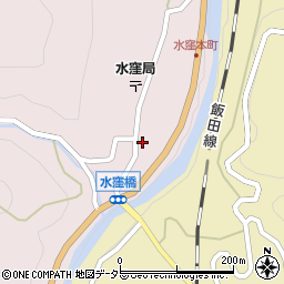 静岡県浜松市天竜区水窪町奥領家2533周辺の地図