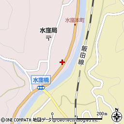 静岡県浜松市天竜区水窪町奥領家2547周辺の地図