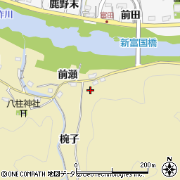 愛知県豊田市国附町前瀬111周辺の地図