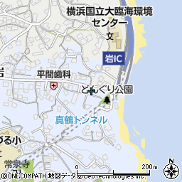 神奈川県足柄下郡真鶴町真鶴143周辺の地図