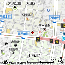 しらかわ家 裏はなれ周辺の地図