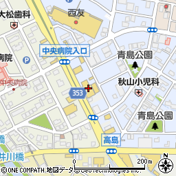 静岡トヨタ自動車富士店周辺の地図